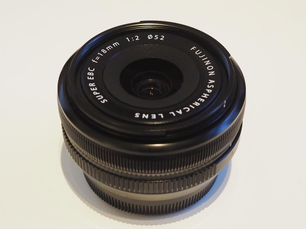 Fujifilm Fujinon XF 18mm F2 R - Als nieuw, met doos, Ophalen of Verzenden, Zo goed als nieuw, Standaardlens