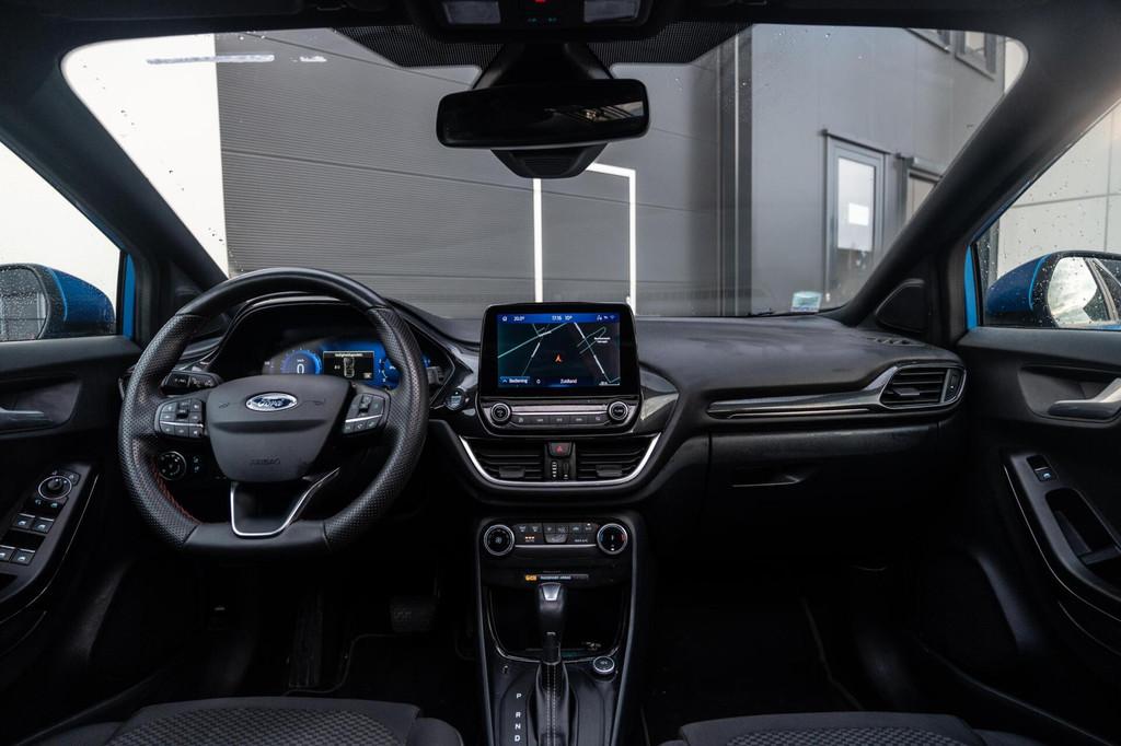 Ford Puma 1.0 EcoBoost Hybrid ST-Line Camera|Carplay|Pano!, Stof, Puma, Blauw, Bedrijf