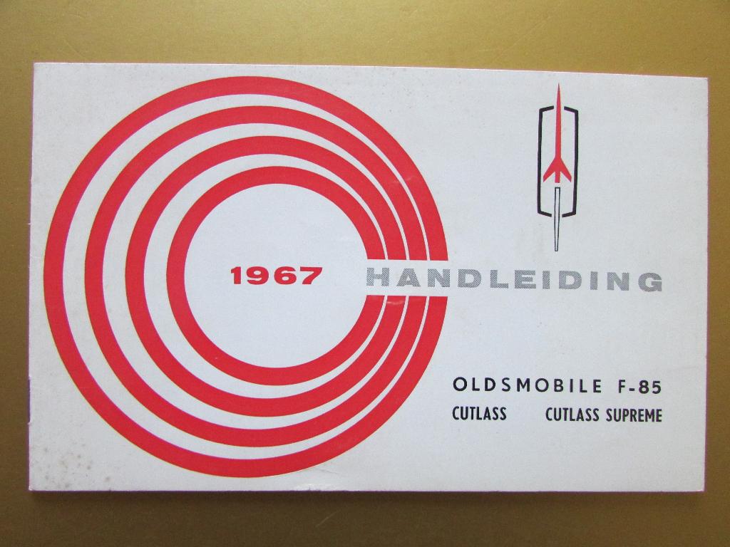 1967 Oldsmobile F-85 & Cutlass handeleiding, Nederlands, Ophalen of Verzenden