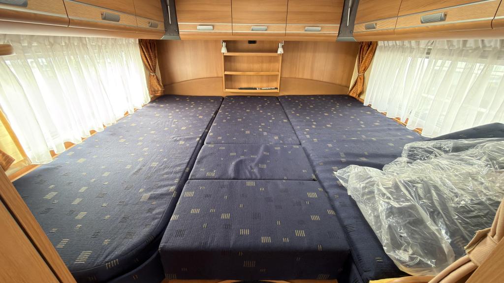 Enkele bedden Dethleffs Advantage T6611 Uit 2008 160PK 75dkm, Ringverwarming, Fiat, Bedrijf, Tot en met 3