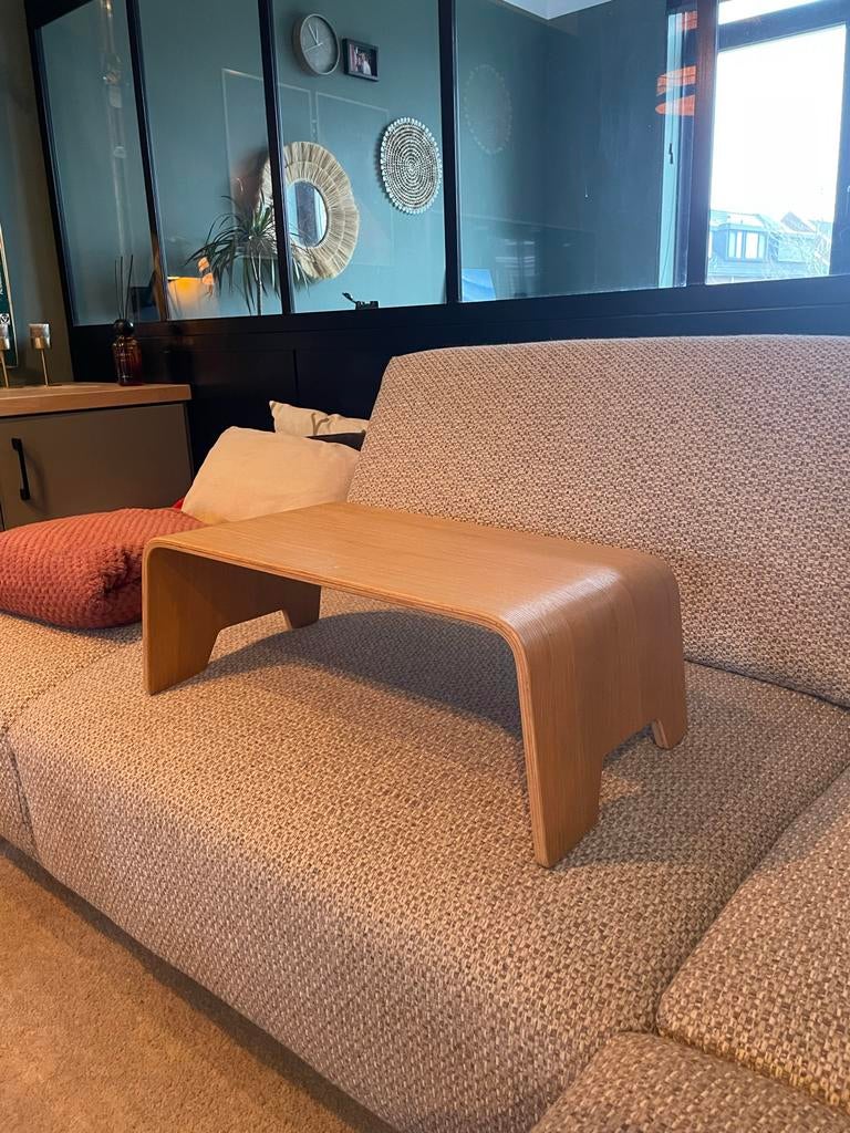 Opzettafel eikenhout, Minder dan 45 cm, Minder dan 55 cm, Ophalen of Verzenden, Zo goed als nieuw