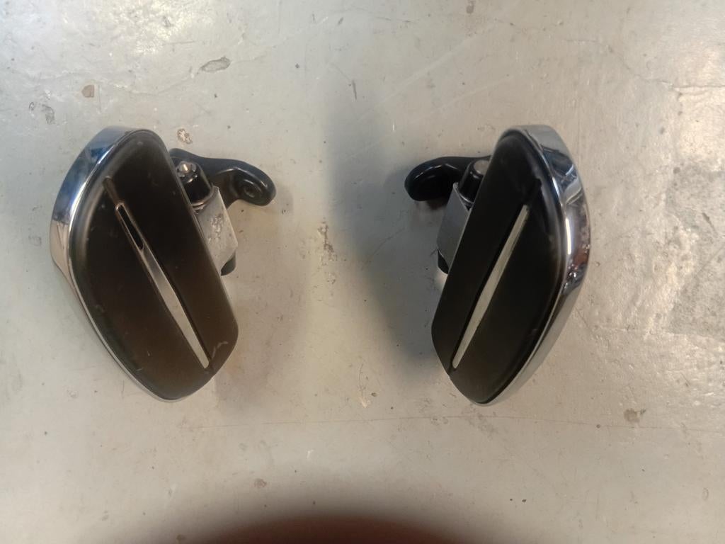 Treeplanken achter duo., Ophalen of Verzenden, Gebruikt