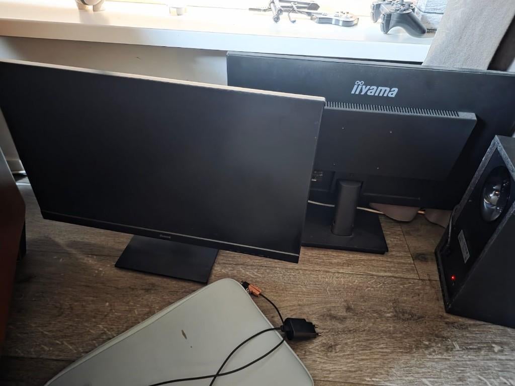 2x iiyama 27 inch gaming monitor Full HD, Computers en Software, Monitoren, Iiyama G-master, Gebruikt, IPS, Full HD