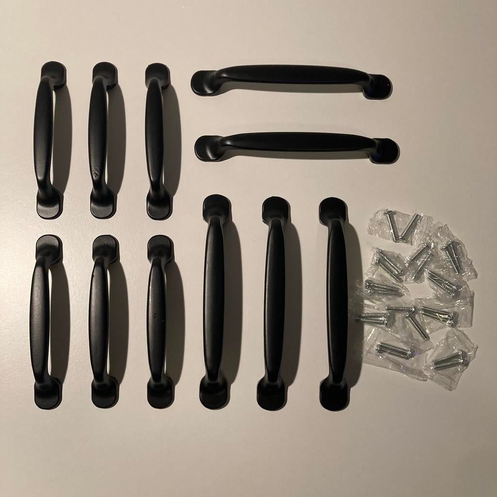 Handgrepen metaal zwart, Ophalen of Verzenden, Nieuw