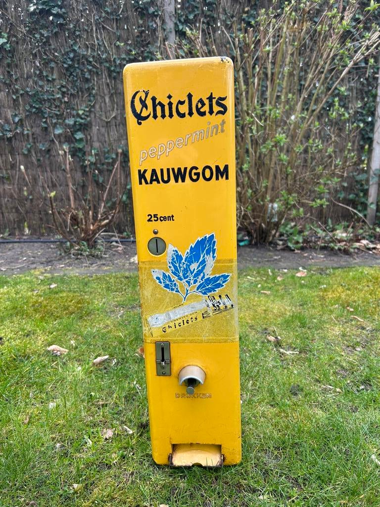 Super mooie complete Chiclets automaat, Verzamelen, Automaten | Overige, Ophalen of Verzenden, Zo goed als nieuw