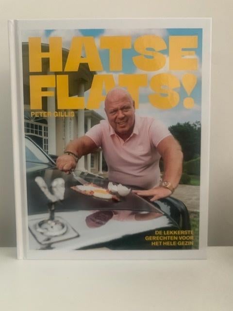 Kookboek "HATSEFLATS" Peter Gillis (NIEUW), Peter Gillis, Nieuw, Ophalen of Verzenden, Hoofdgerechten