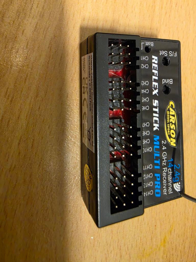Nieuwe Carson Reflex Stick Multi Pro 14-kanaals ontvanger, Ophalen of Verzenden