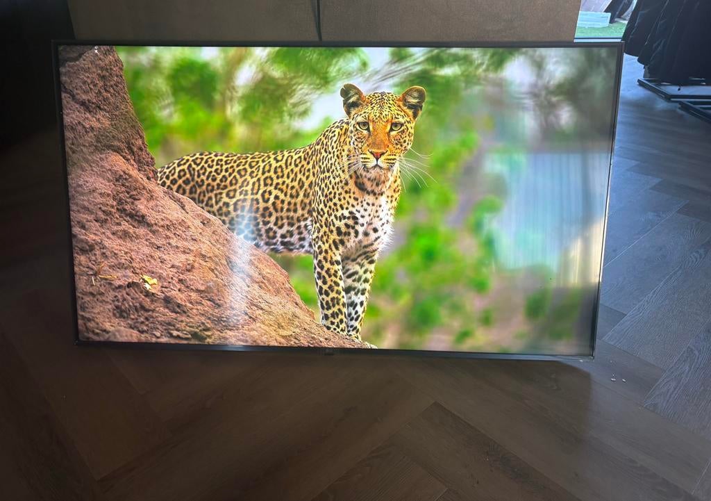 LG 55UR78006LK (mp199), Ophalen, 50 Hz, Zo goed als nieuw, 100 cm of meer