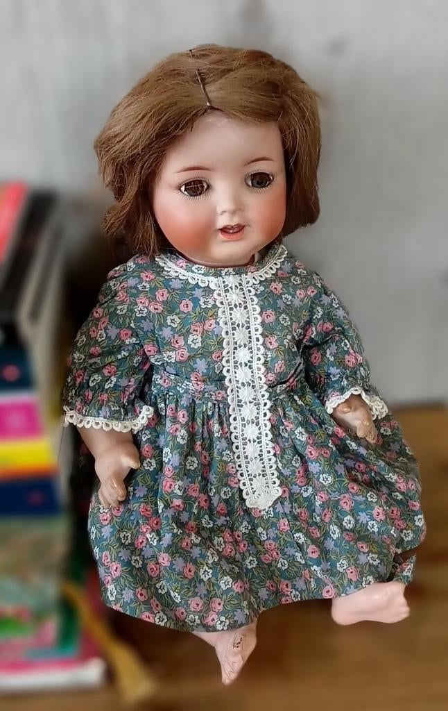 Antieke pop Heubach Koppelsdorf 342.4., Verzamelen, Ophalen of Verzenden, Gebruikt, Pop