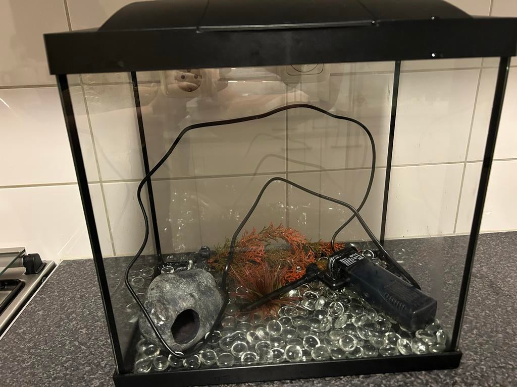 Aquarium 30 liter superfish, Dieren en Toebehoren, Vissen | Aquaria en Toebehoren, Ophalen, Gebruikt, Leeg aquarium