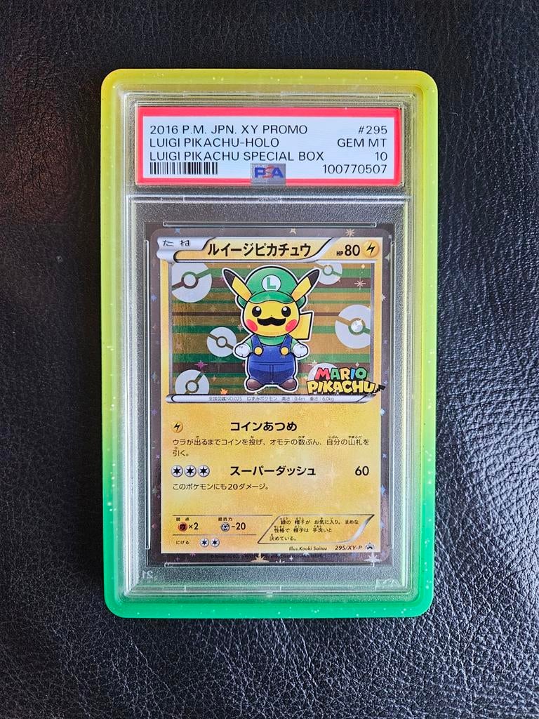 Luigi Pikachu PSA 10, Ophalen, Zo goed als nieuw