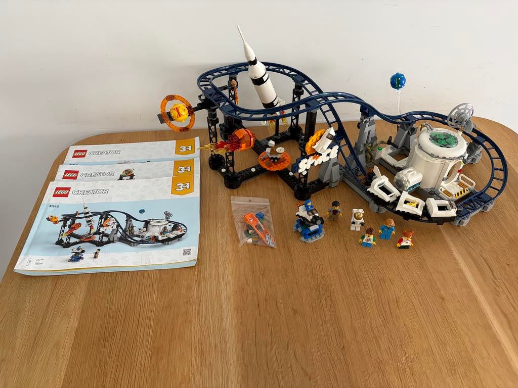 Lego set creator model recreation space roller coaster 31142, Compleet, Lego, Ophalen of Verzenden, Zo goed als nieuw