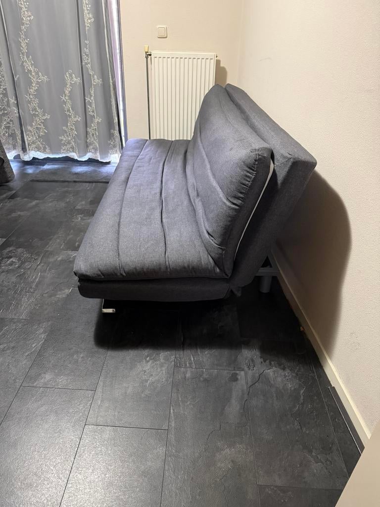 Slaap bank Kopenhagen - grijs, Huis en Inrichting, Banken | Sofa's en Chaises Longues, Ophalen of Verzenden, Gebruikt, Tweepersoons