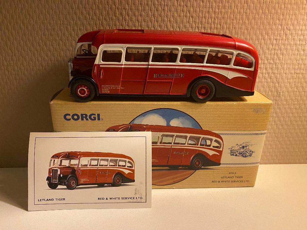 Corgi - Leyland Tiger Red & White Services Ltd, Ophalen of Verzenden, Nieuw, Bus of Vrachtwagen, Corgi