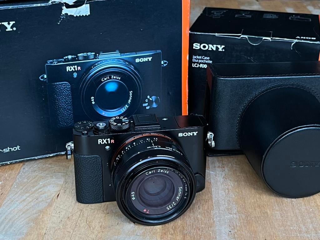 Sony RX1R II mark 2 full frame compacte camera DSC-RX1RM2, Audio, Tv en Foto, Fotocamera's Digitaal, Ophalen, Gebruikt, 42 Megapixel