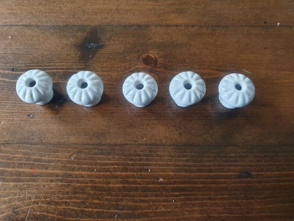 Antiek porselein meubelknopjes,kastknop,ladeknop, Antiek en Kunst, Antiek | Porselein, Ophalen of Verzenden