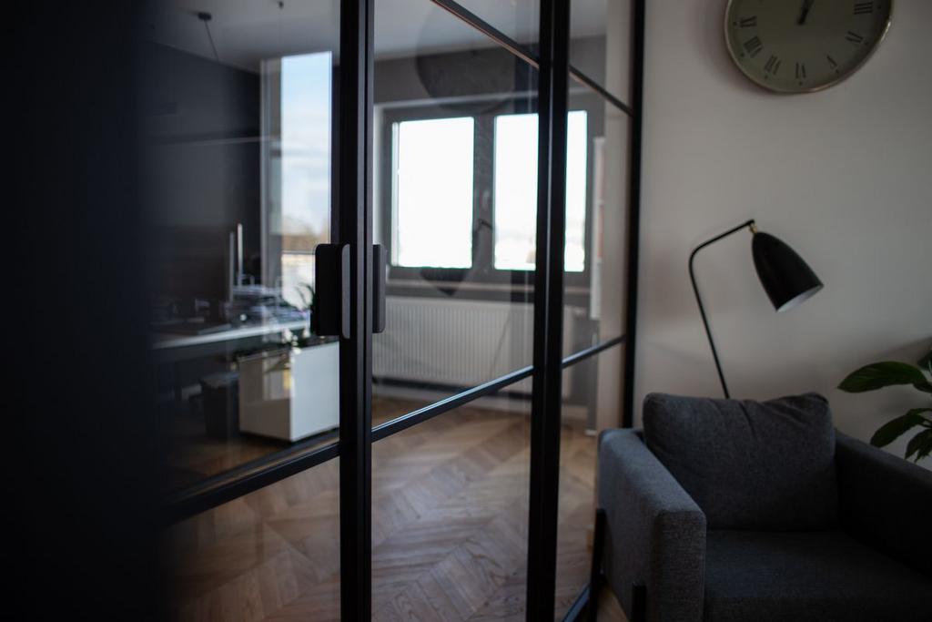 Stalen deur zonder stucwerk – Strakke afwerking direct klaar, Verzenden, Nieuw, Binnendeur, 215 cm of meer