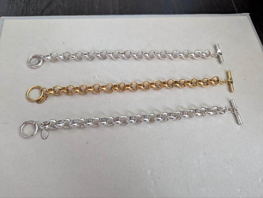 Mkm design armbanden goud- en zilverkleurig, Ophalen of Verzenden, Goud