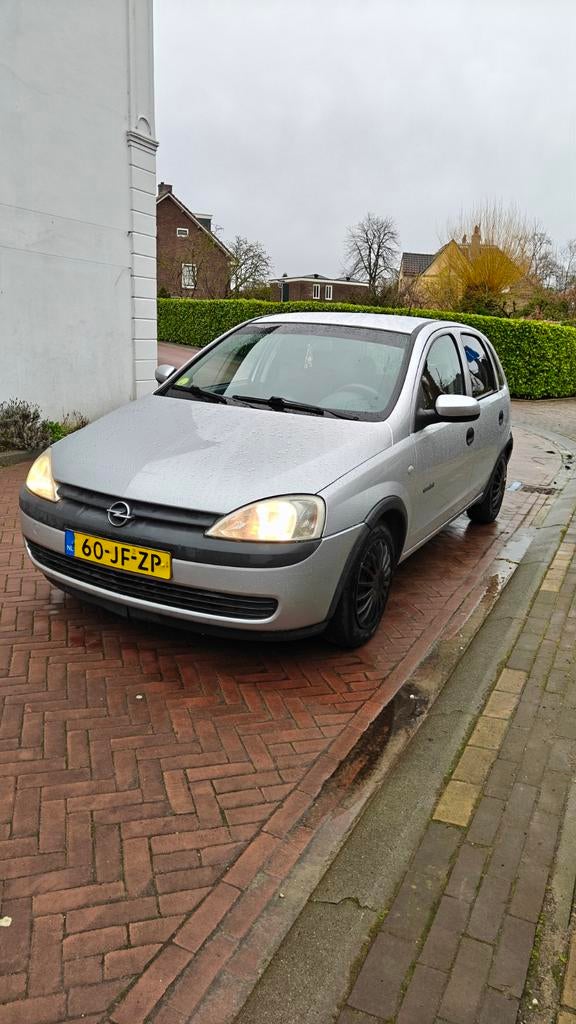 Nette Opel Corsa C 1.2 te koop!, Auto's, Voorwielaandrijving, Origineel Nederlands, Handgeschakeld, Particulier