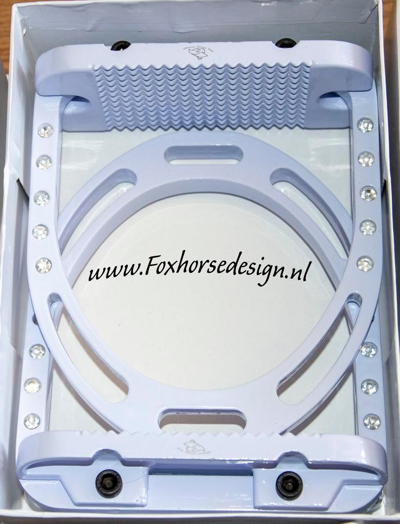 Sale licht gewicht Stijgbeugels soft lila, Ophalen of Verzenden, Nieuw