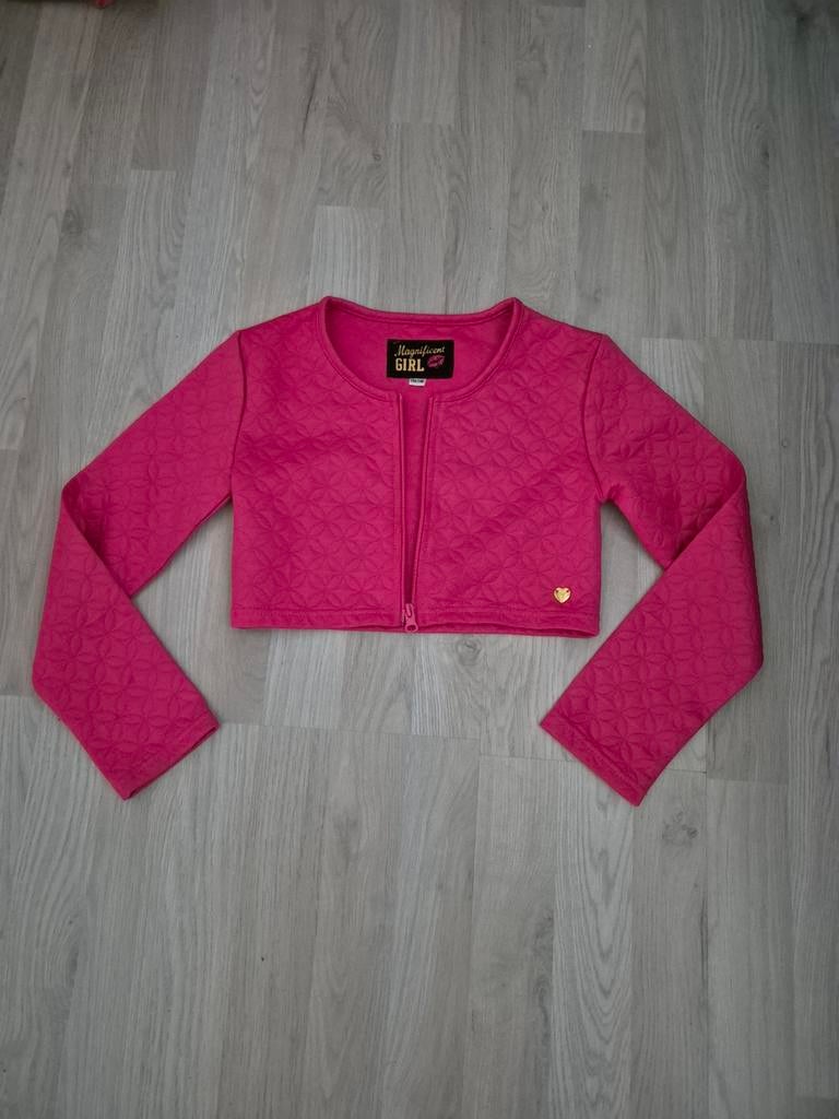 Roze bolero/vestje maat 134/140, Kinderen en Baby's, Kinderkleding | Maat 134, Ophalen of Verzenden