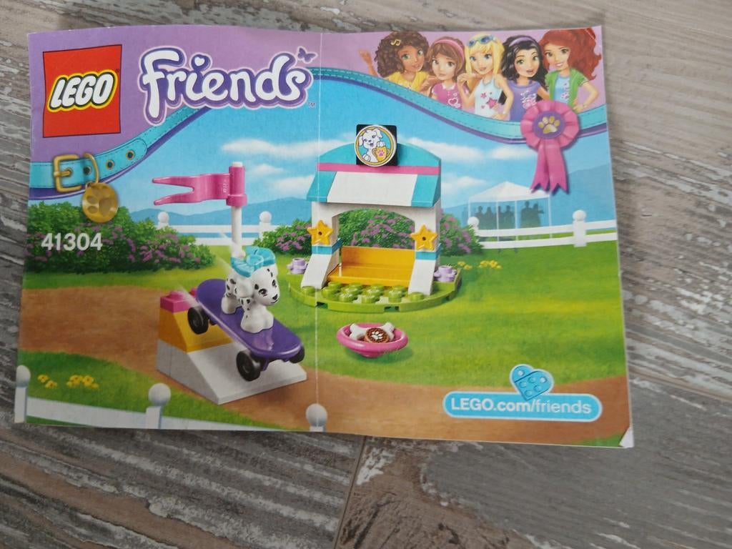 Lego Friends 41304 puppy verrassingen, Ophalen of Verzenden, Zo goed als nieuw, Complete set, Lego