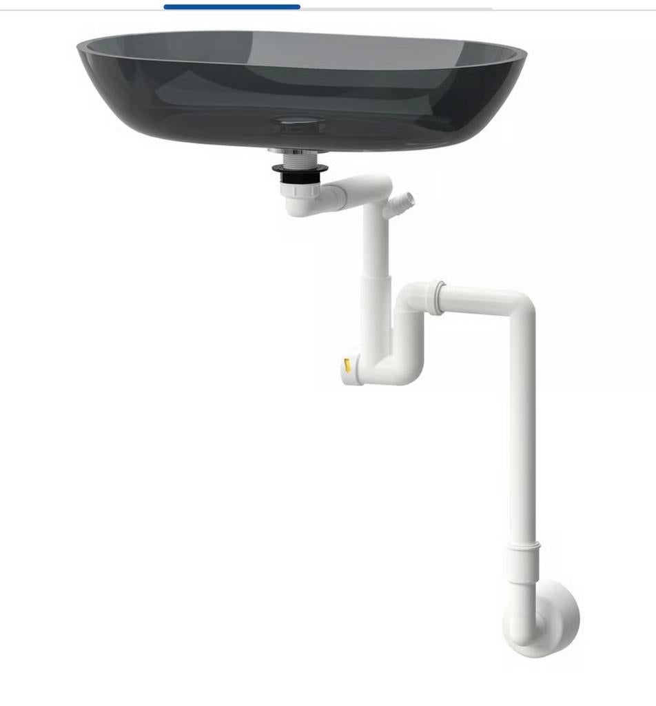 2x!!! IKEA TÖRNVIKEN waskom, 45 cm, Nieuw, Minder dan 100 cm, Wasbak of Wastafel, 25 tot 50 cm