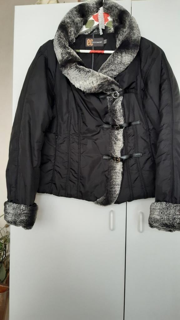 Easy Comfort, Kleding | Dames, Jassen | Winter, Ophalen of Verzenden, Zo goed als nieuw, Maat 38/40 (M), Zwart