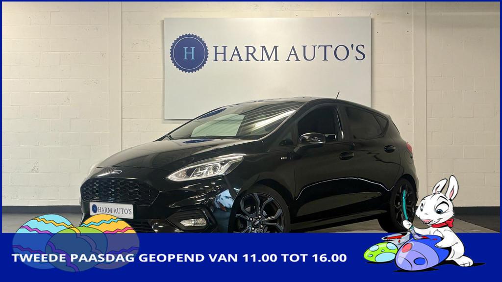 Ford Fiesta 1.0 EcoBoost ST-Line Navi / LED / PDC / B&O / Ca, Voorwielaandrijving, USB, Gebruikt, Zwart