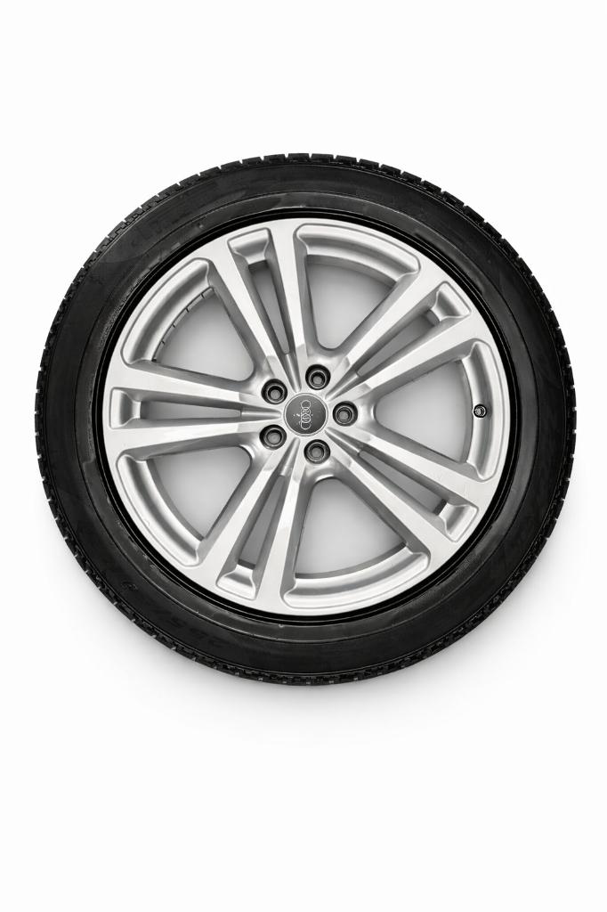 Audi Q7 velgen 20 inch + banden – nette staat, Ophalen, Gebruikt, 255 mm, Banden en Velgen