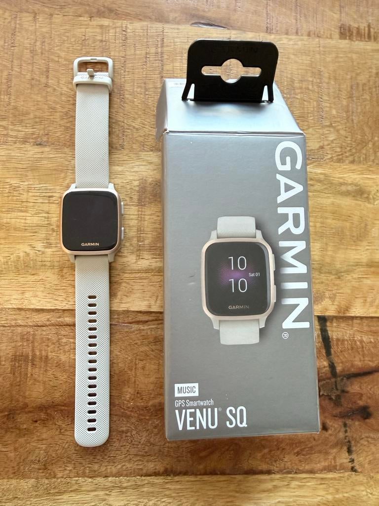 Garmin Venu Sq Music smartwatch, Ophalen, Gebruikt, Conditie, Roze