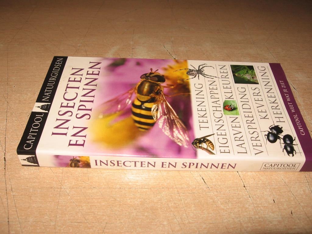 Capitool Natuurgids   Insecten en Spinnen, Boeken, Natuur, Ophalen of Verzenden, Zo goed als nieuw, Overige onderwerpen
