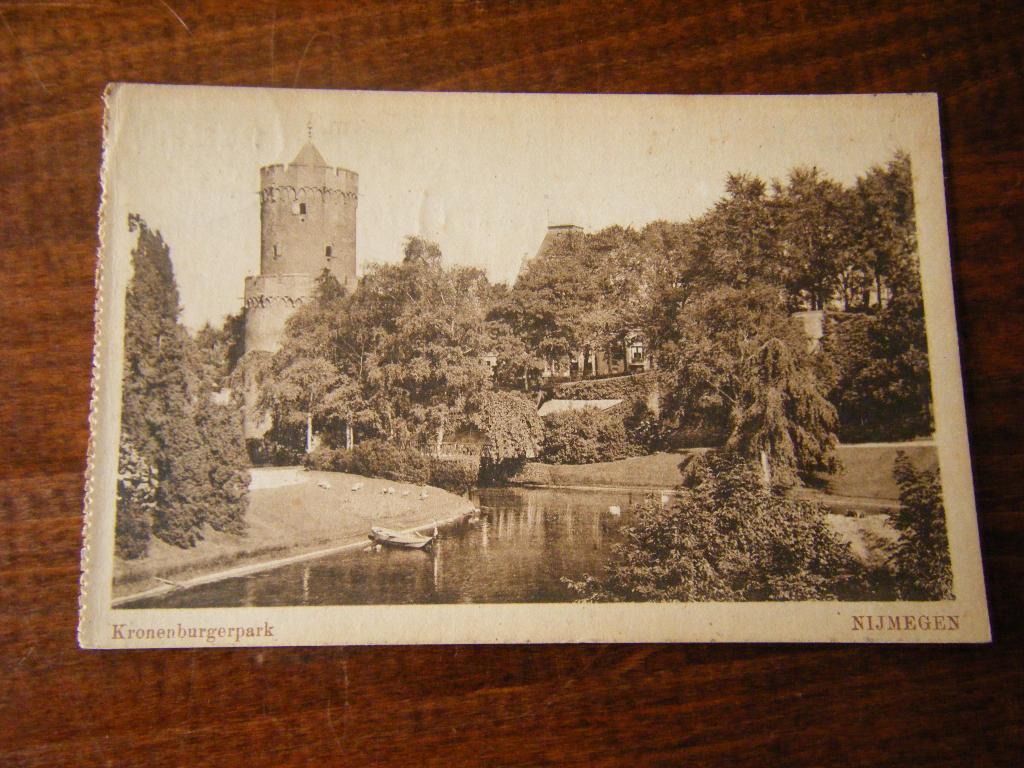 T37 - Nijmegen - Kronenburgerpark - 1923 - Mooi/Oud, Ophalen of Verzenden, 1920 tot 1940, Gelderland