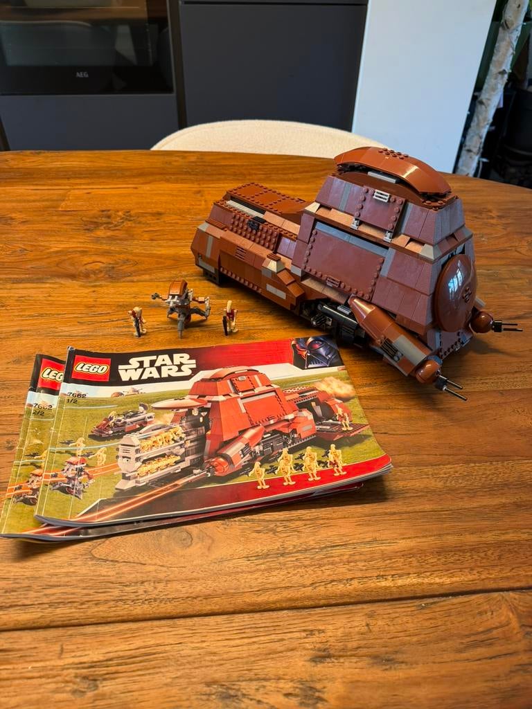 LEGO Star Wars 7662 Trade Federation MTT, Ophalen of Verzenden, Zo goed als nieuw, Complete set, Lego