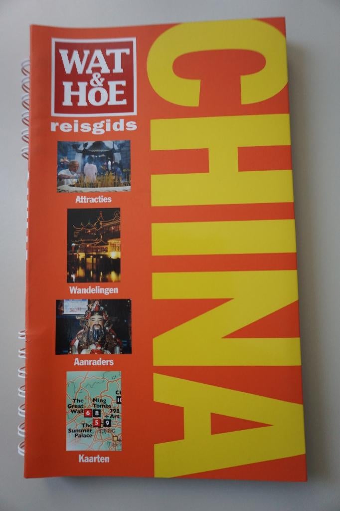 China Wat & Hoe Kosmos reisgids met oa Beijing Chinese Muur, Boeken, Reisgidsen, Overige merken, Ophalen of Verzenden, Zo goed als nieuw