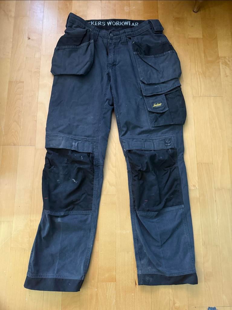Snickers werkbroek maat 146, Ophalen of Verzenden, Zo goed als nieuw