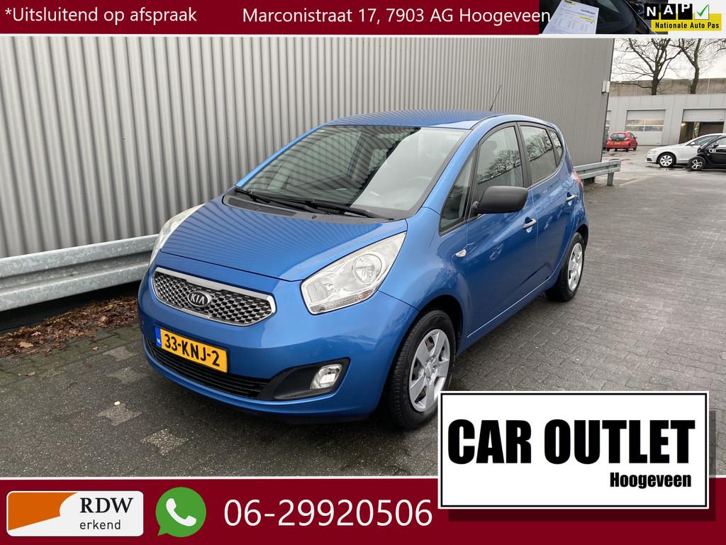 Kia Venga 1.4 CVVT X-tra 59Dkm.NAP, 5-Drs, A/C, Trekh, z.g.a, Voorwielaandrijving, Euro 5, Stof, Gebruikt