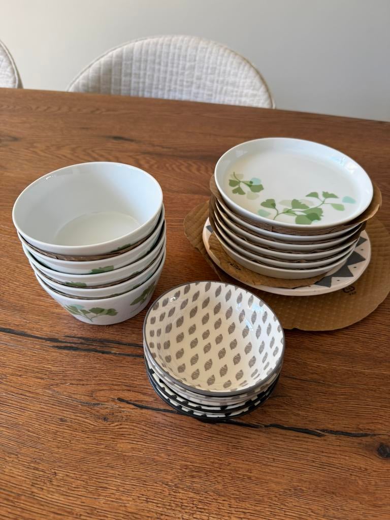 Ikea servis groen, Ophalen, Overige stijlen, Bord(en)