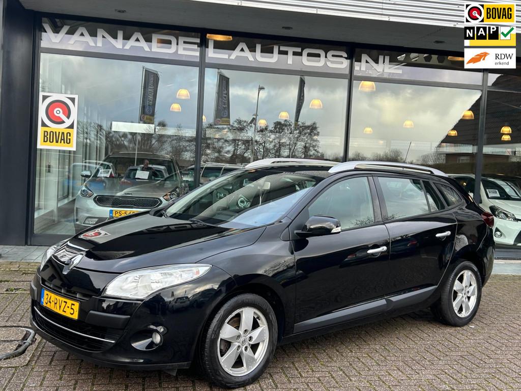 Renault Mégane Estate 1.5 dCi Dynamique Aut. Navi Clima Cru, Euro 5, Stof, Gebruikt, 4 cilinders