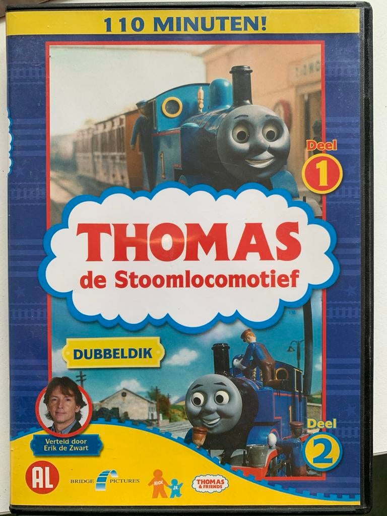 Thomas de Stoomlocomotief DVD - Deel 1 & 2 (DUBBELDDIK), Avontuur, Alle leeftijden, Ophalen of Verzenden, Tv fictie
