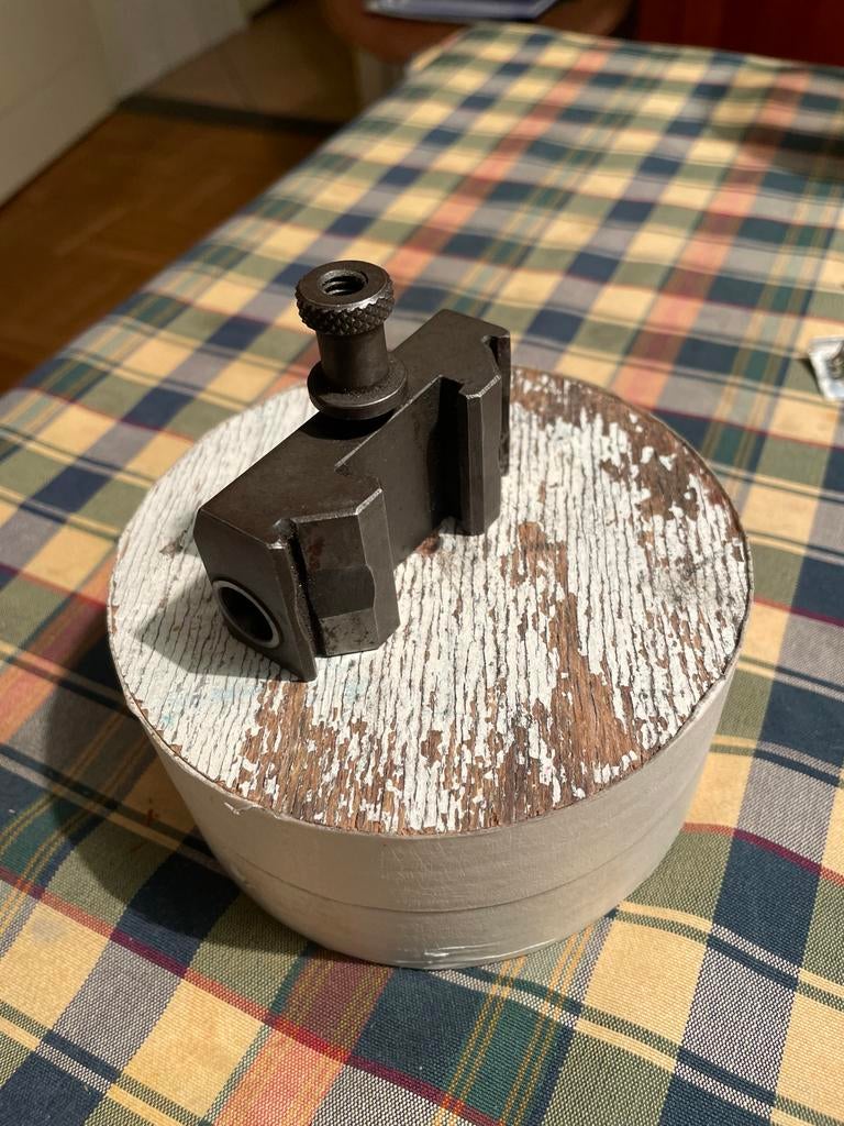 Tipo M beitelhouder voor draaibank, Doe-het-zelf en Verbouw, Ophalen of Verzenden, Gebruikt, Metaaldraaibank