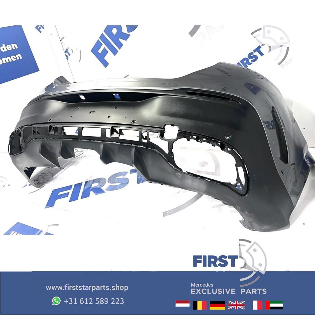 C167 GLE 43 53 AMG COUPÉ ACHTERBUMPER WIT GRIJS ZWART ROOD G, Gebruikt, -, Ophalen of Verzenden, Achter