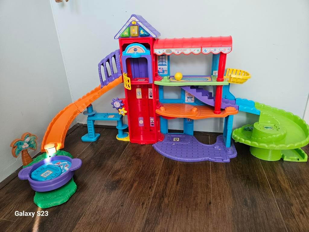 VTech Toet Toet Dierenhotel speelset, Kinderen en Baby's, Speelgoed | Vtech, Zo goed als nieuw, 6 maanden tot 2 jaar, Ophalen of Verzenden