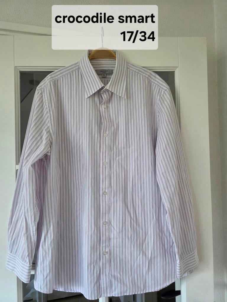 Crocodile Smart overhemd gestreept, Ophalen of Verzenden