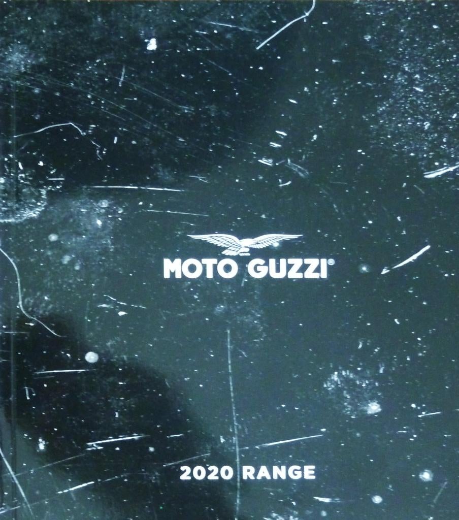Folder MOTO GUZZI Range 2020, Ophalen of Verzenden, Moto Guzzi