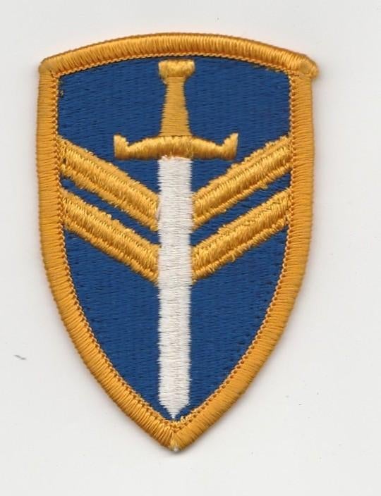 embleem / patch US Army - 2nd Support Command Brigade, Verzenden, Landmacht, Amerika, Embleem of Badge