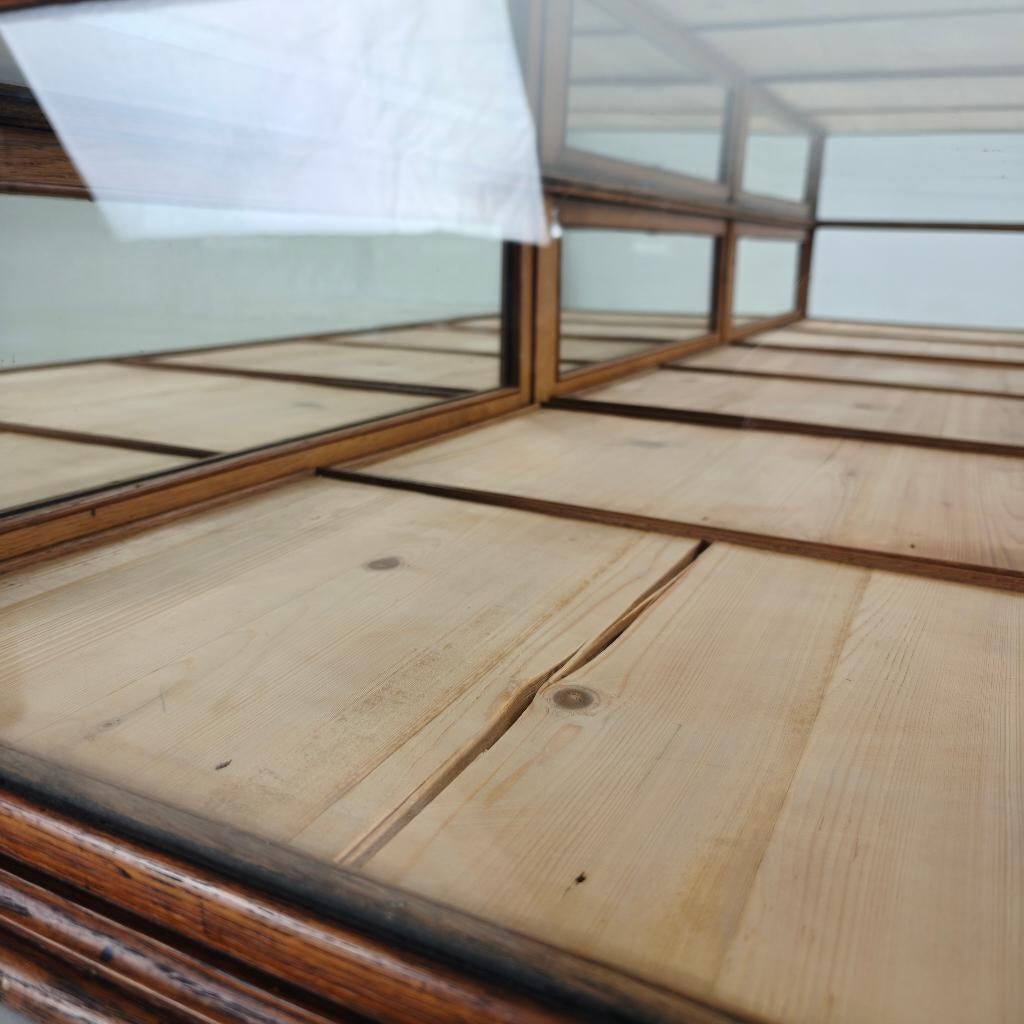 Antieke juweliersvitrine uit de jaren 1920–1930, Ophalen of Verzenden