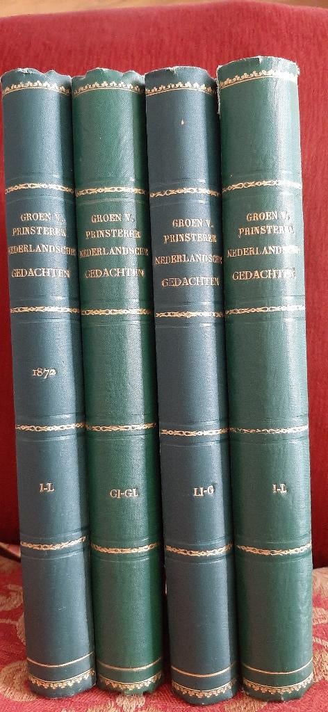 Nederlandsche gedachten 4 dln, G. Groen van Prinsterer, Ophalen of Verzenden, Gelezen, Christendom | Protestants