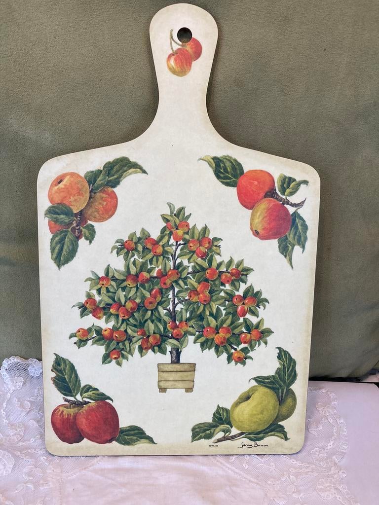 Vintage Melamine snijplank Jenny Barron (310823), Ophalen of Verzenden, Gebruikt