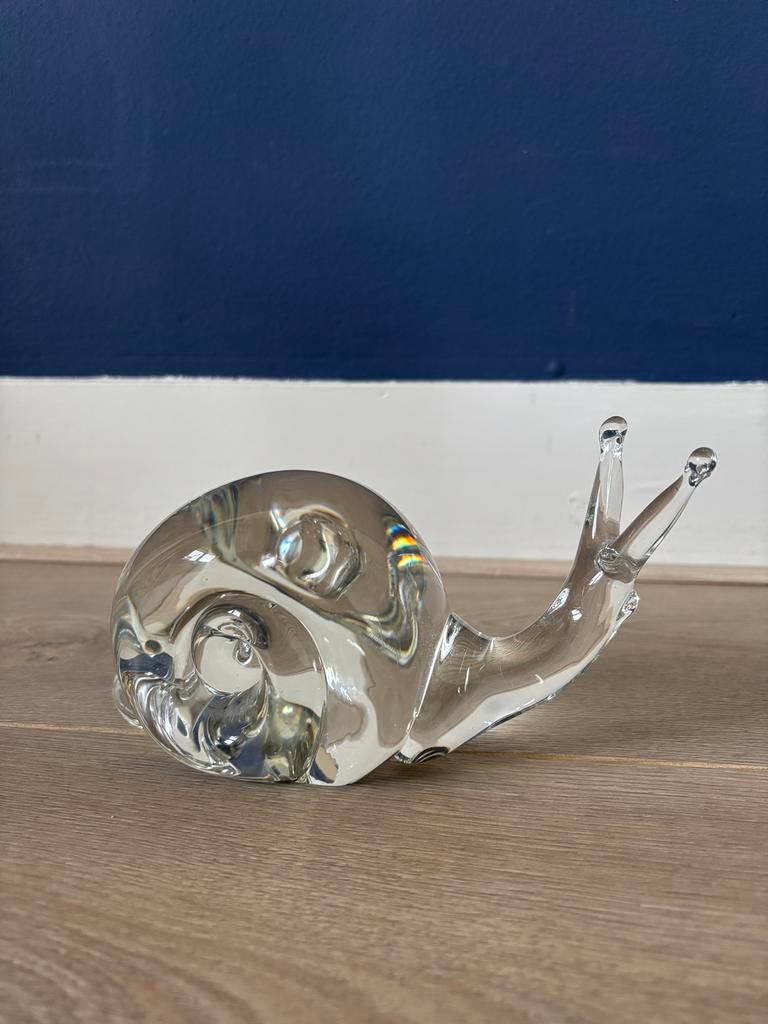 Authentieke Murano Slak - Alfredo Barbini - Gesigneerd, Ophalen of Verzenden
